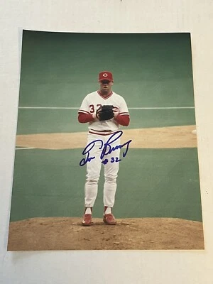 汤姆·布朗宁亲笔签名签名 8 x 10 照片正品美国职棒大联盟辛辛那提红人队 RIP — 第 1/3 张图片