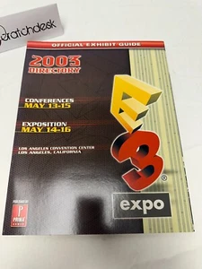 NEW E3 Expo 2003 - Directory Prima Games OFFICIAL EXHIBIT GUIDE Press Promo Swag - Picture 1 of 2