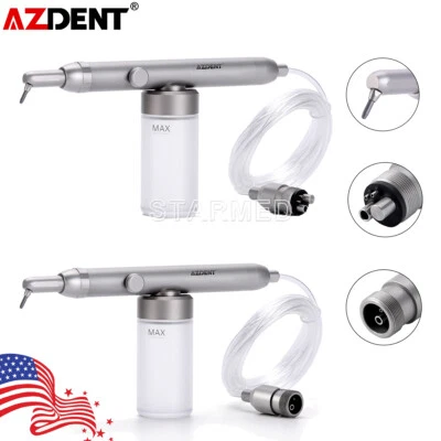 USA AZDENT Dental Aluminum Oxide Micro Blaster Air Polisher Sandblaster 2/4Holes - Image 1 of 4