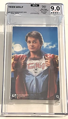 TEEN WOLF BETAMAX TRUE FIRST PRINT  MICHAEL J. FOX NOT VHS  3 DAYS ONLY SALE!! Foto 1 de 4