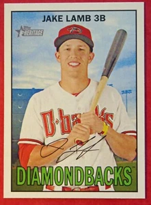 2016 Topps Heritage Jake Lamb #39 (Diamondbacks) NM+ - Picture 1 of 1