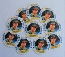 1989 Master Bread Lot of 10 Jose Canseco Disk A's MINT  -  FLASH SALE