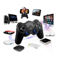 2.4G Wireless Controller Gamepad + Micro USB OTG Converter For PS3 TV Cell Phone