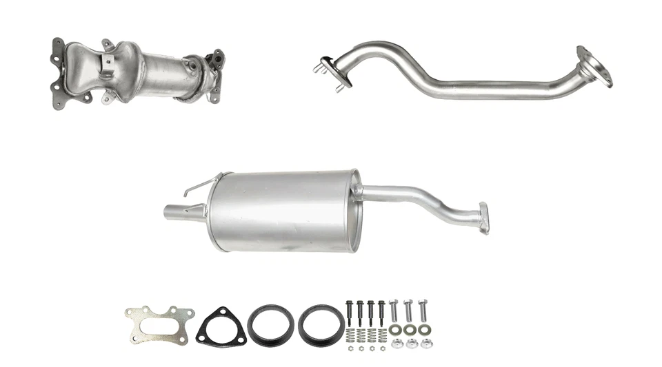 Se adapta a: Acura ILX 2013 2014 2,0 L colector Cat convertidor, tubo y silenciador Foto 1 de 2