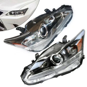 Pair Halogen Headlight Assembly for Lexus CT200H 2011-2016 Left+Right Headlamps - Picture 1 of 14