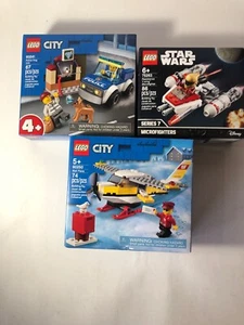 LEGO® CITY-POLICE DOG UNIT 60241, MAIL PLANE 60250, LEGO DISNEY Y-WING 75263 New - Picture 1 of 8