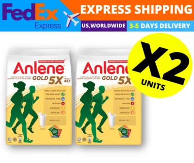 Leche en polvo Anlene Gold 5X 950 g para adultos 45+ huesos más fuertes (X 2) Foto 1 de 4