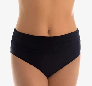 Magicsuit Black Shirred Bikini Bottoms $78 - Sizes 8, 10, 14, 16 - NWT - Picture 1 of 2