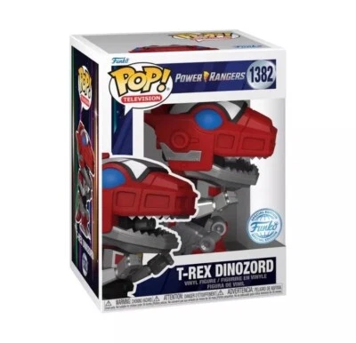Power Rangers T-Rex Dinozord Funko/Special Edition! #1382 [LE] [UK]  - Image 1 of 2