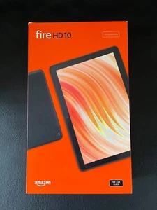 Amazon Fire HD 10 tablet (Newest Gen) Built for Relaxation, 10.1" Black BNIB - Picture 1 of 2