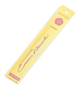 Maroma Jasmine Incense of Auroville 100% Natural 10 ct pk - Picture 1 of 2