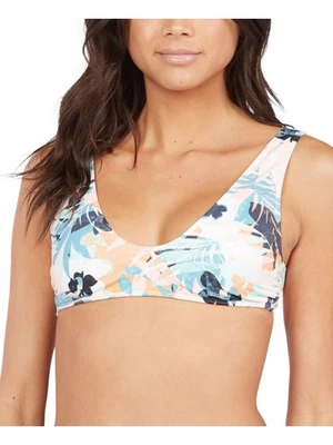 Traje de baño ROXY para mujer blanco con copas extraíbles corbata playa clásicos triángulo XS Foto 1 de 3