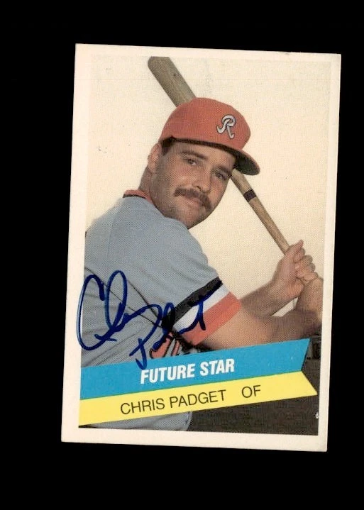 Chris Padget 1987 TCMA International League All-Stars authentic autographed card - Image 1 of 2