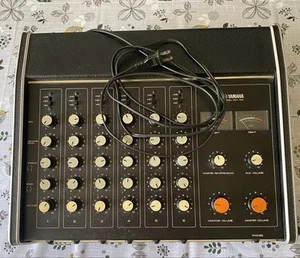 Yamaha EM‑100 Vintage 6ch Powered Mixer Junk For Parts F/S Japan - Picture 1 of 8