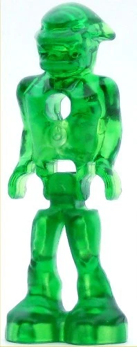 LEGO Minifigura Espacial Extraterrestre con Mármol Resplandor en Torso Oscuro (Genuino) Foto 1 de 1