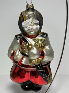 Kurt S Adler Russian Cossack Polonaise Blown Glass Ornament Poland Komozja - Picture 1 of 8