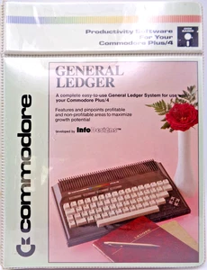 COMMODORE PLUS/4 -- GENERAL LEDGER (INFO DESIGNS - DISK) - Picture 1 of 11