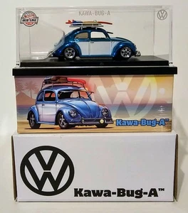 2022 Hot Wheels RLC Exclusive Blue Kawa-Bug-A 1949 VW Volkswagen Beetle #27025 - Picture 1 of 2