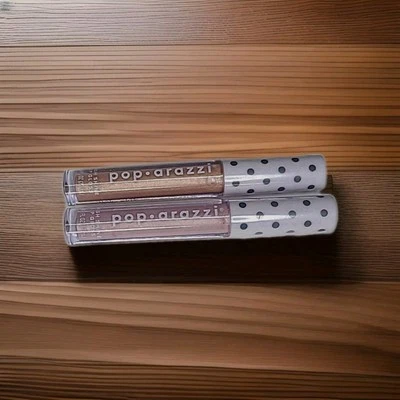 Lot of 2 Bundle Pop•arazzi High Shine Lip Gloss HOLLYWOOD - Sealed NEW 2.7 ML - Image 1 of 4