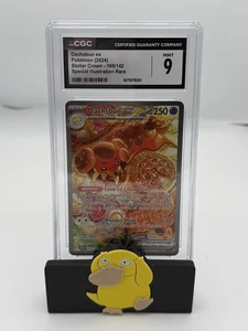 2024 POKEMON SCR EN-STELLAR CROWN SPECIAL ILLUSTRATION RARE DACHSBUN EX CGC 9 - Picture 1 of 2