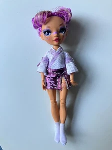 Rainbow High Fashion Doll Lila Yamamoto mauve purple outfit - Picture 1 of 5