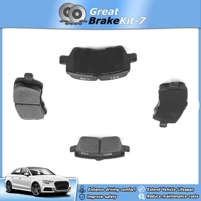 Rear Ceramic Brake Pads for 2012-2015 Land Rover Range Rover Evoque 2.0L - Image 1 of 4