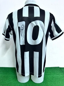 MAGLIA JUVENTUS BAGGIO AUTOGRAFATA NO MATCH WORN SHIRT JERSEY CAMISETA COA - Imagen 1 de 6