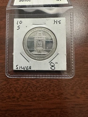 2010 S SILVER PROOF HOT SPRINGS NATIONAL PARK QUARTER 90% SILVER - SHIPS FREE - Image 1 of 3
