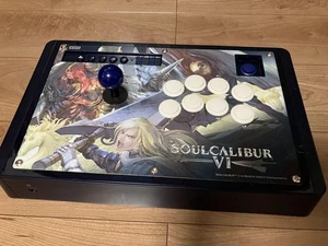 HORI Arcade Stick Real Arcade Pro.N HAYABUSA Soul Calibur 6 modello Sanwa - Foto 1 di 20