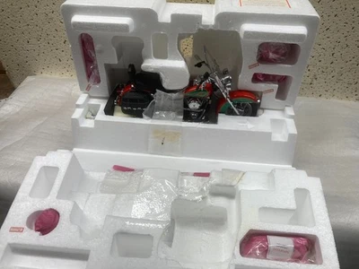 Franklin Mint Harley Davidson 2003 Christmas Limited Edition Motorcycle Complete - Image 1 of 4