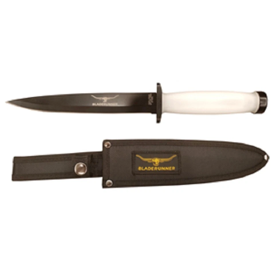 BLADERUNNER  PIG STICKER KNIFE  GLOW  IN DARK  GRIP    WITH  SHEATH PIGSTICKER - image 1 of 1