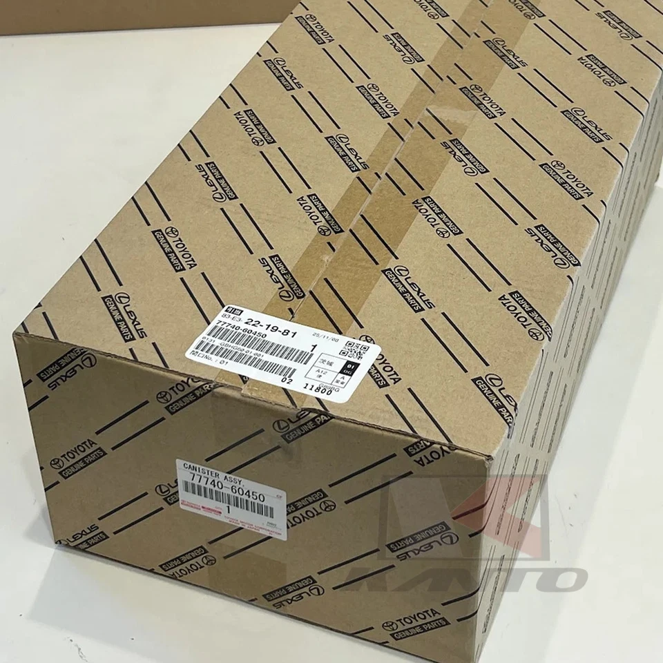 正品丰田雷克萨斯 77740 - 60450 木炭罐适用于陆地巡洋舰 2005 - 2007 — 第 1/4 张图片