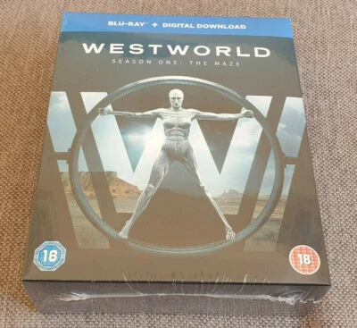 Blu Ray Boxset Westworld Season One 1 First The Maze New Sealed inc Wooden Maze - Image 1 of 2