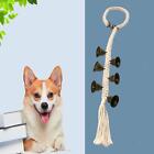 Dog Bells for Potty, Vintage Doorbells for Dogs Training, Woven Hanging Rope
