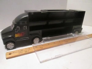 Remolque para semirremolque diecast de plástico para autos sin marca soportes 8+ por lado, lateral agrietado - Imagen 1 de 15