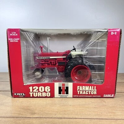 1/16 ERTL - IH Farmall 1206 Turbo Tractor with Duals *40th Anniversary Edition* - Image 1 of 4