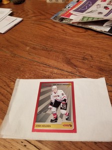 1996 BOWMAN Draft Prospect JOSH HOLDEN CHL Hockey card