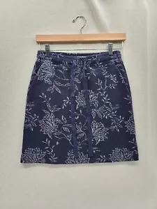 NWT LOFT Floral Jacquard Pocket Jogger $59 Skirt Size-XS - Picture 1 of 7