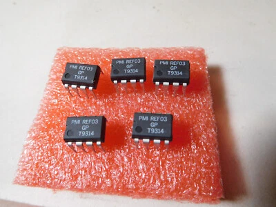Lote de 5: PMI REF03GP DIP IC - de colección NOS EE. UU. Vendedor Foto 1 de 2