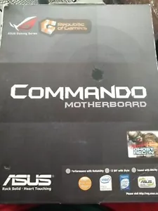 ASUS Commando Republic of Gamers, zócalo LGA775, placa base Intel - Imagen 1 de 3