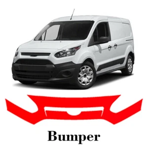 Front bumper PreCut PPF Paint Protection Film For Ford Transit Connect 2014-2018 - Picture 1 of 7