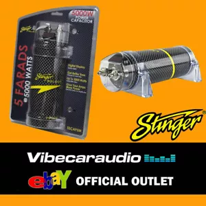 Stinger SSCAP5M Select - Condensatore digitale in fibra di carbonio 5 Farad fino a 5000 W  - Foto 1 di 1
