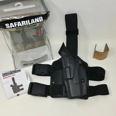 Safariland 6384 ALS OMV Open Top Tactical LH Leg Holster, GLOCK 19 23, LEFT HAND - Image 1 of 4