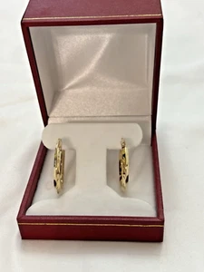 Creolen 14 Karat Gold - Bild 1 von 7