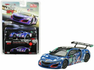 MINI GT ACURA NSX GT3 #86 UNCLE SAM 2017 IMSA WATKINS GLEN USA 1/64 MGT00052 - Picture 1 of 1