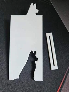 Dog (Mini) Reversable Soap Scraper Tool + Slide - Picture 1 of 2