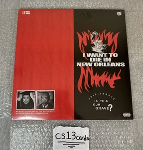 NEW Suicideboys - I WANT TO DIE IN NEW ORLEANS - Red / Black Split Color Vinyl - Picture 1 of 6
