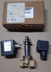 3/2 N/C 1/8" 230/50 Solenoid Valve F333-18-230 - Picture 1 of 12