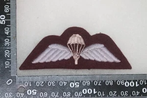 INSIGNIA DE ALA DE CLASIFICACIÓN DE PARACAÍDAS DEL EJÉRCITO BRITÁNICO LÍDER JUNIOR MARRÓN - Imagen 1 de 1