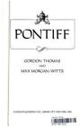 Pontiff Hardcover Max, Thomas, Gordon Morgan-Witts